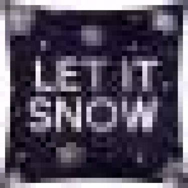 Наволочка Этель "Let it snow" 40х40 см, 100% п/э, велюр