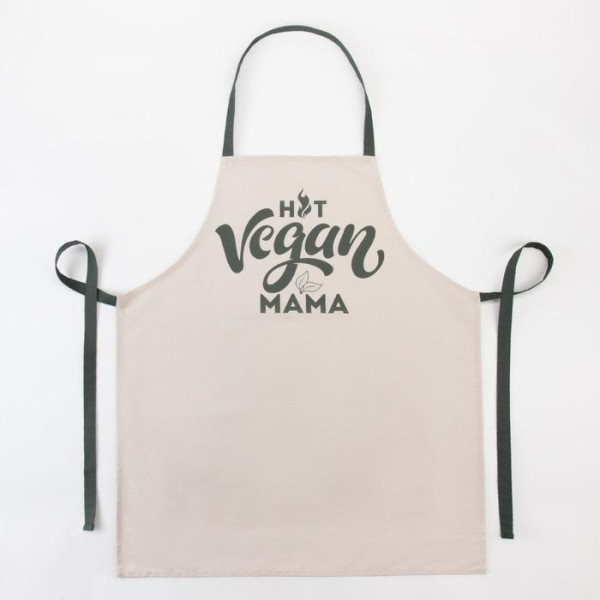 Фартук "Этель" Vegan mama 70х60 см, 100% хлопок, саржа 190 г/м2